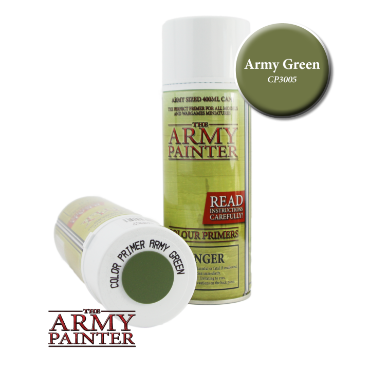 Army Painter - Sous-couche Vert - Army Green