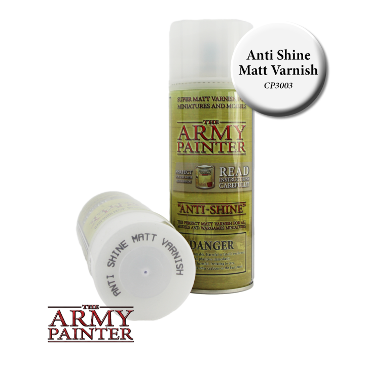 Army Painter - Sous-couche Vernis Mat - Anti-Shine Matt Varnish