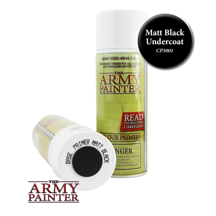 Army Painter - Sous-couche Noir - Matt Black