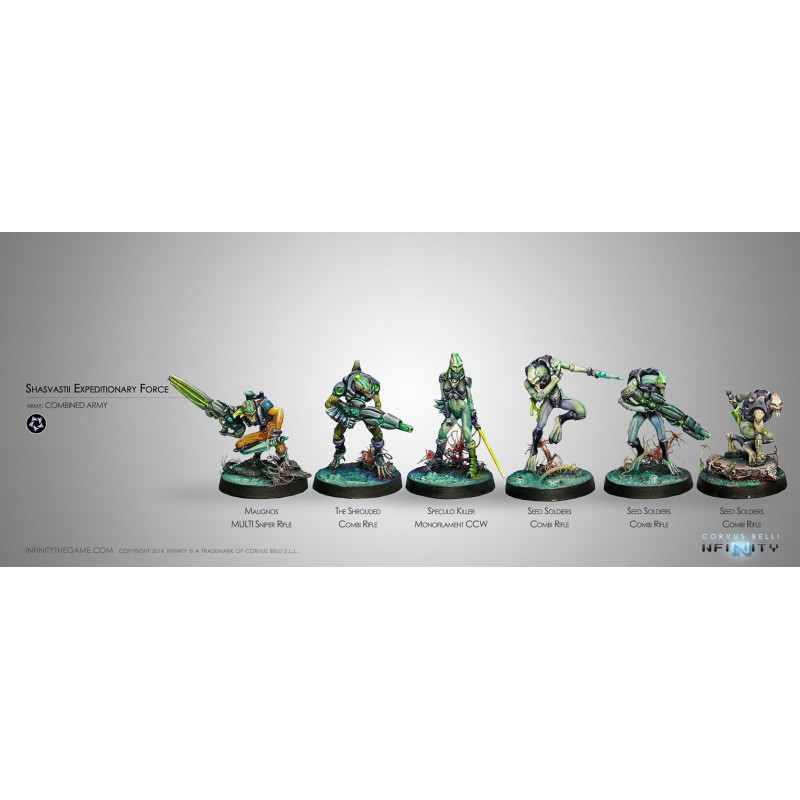 Figurine Infinity (Corvus Belli) - Starter Pack AC - Shasvastii Figurine Infinity (Corvus Belli) - Starter Pack AC - Shasvastii