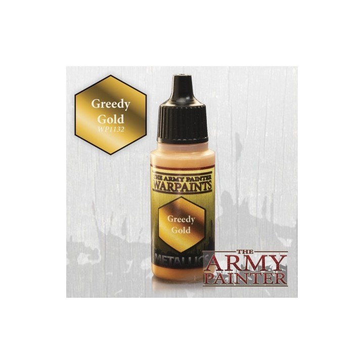 Army Painter - Warpaint Metallics : Greedy Gold