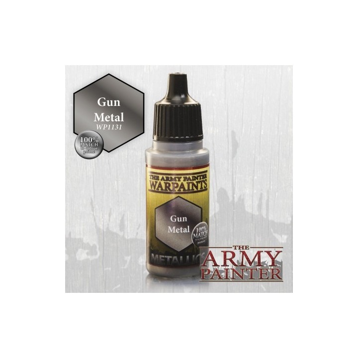 Army Painter - Warpaint Metallics : Gun Metal