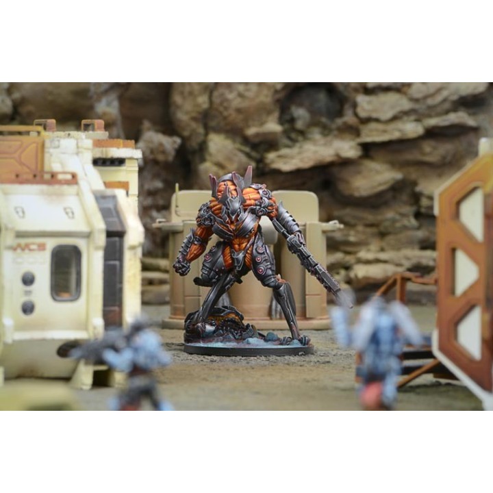 Figurine Infinity  (Corvus Belli)- Avatar & Staldron Unit