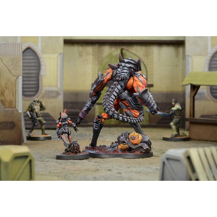 Figurine Infinity  (Corvus Belli)- Avatar & Staldron Unit