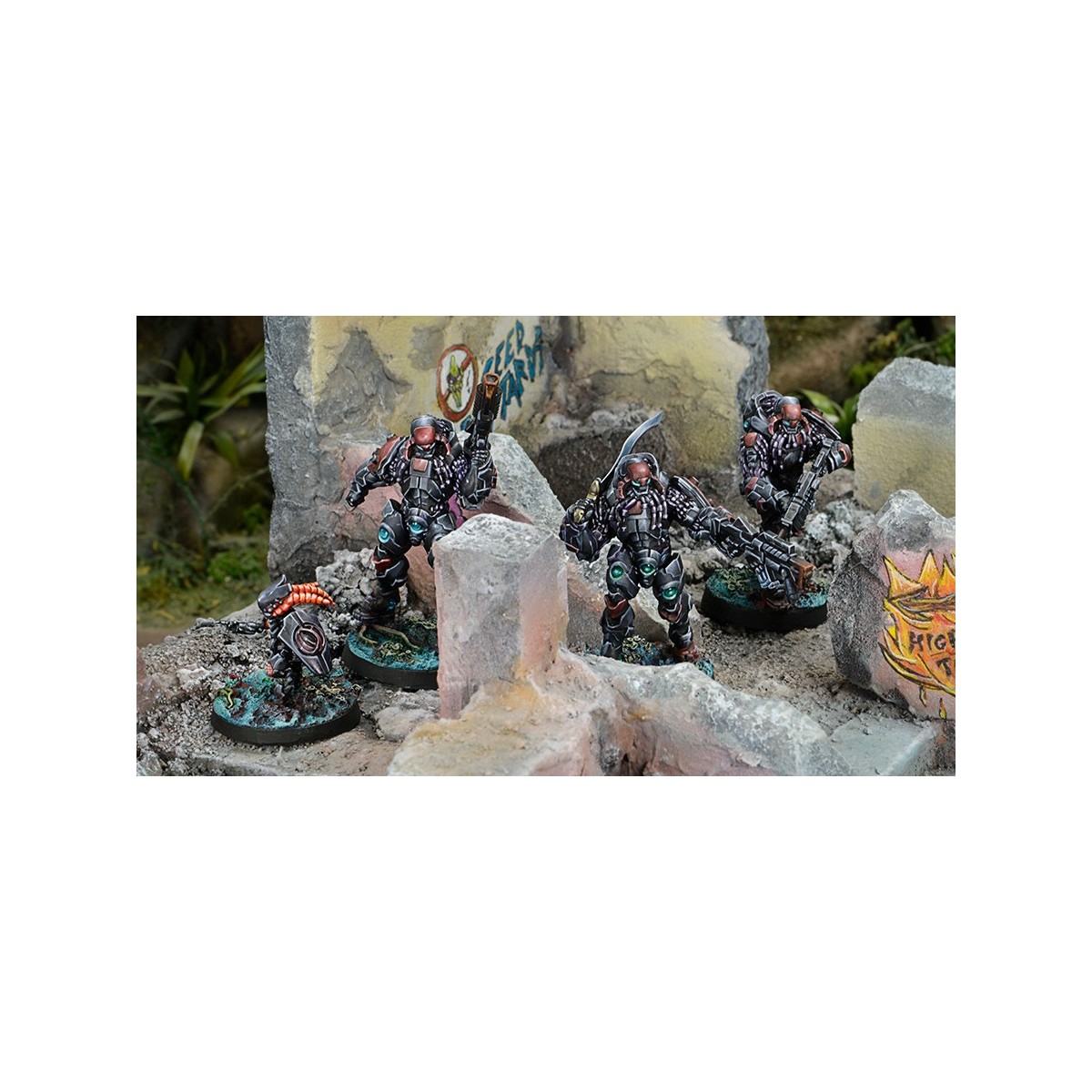 Infinity (Corvus Belli) - Suryats, Assault Heavy Infantry (V2016)