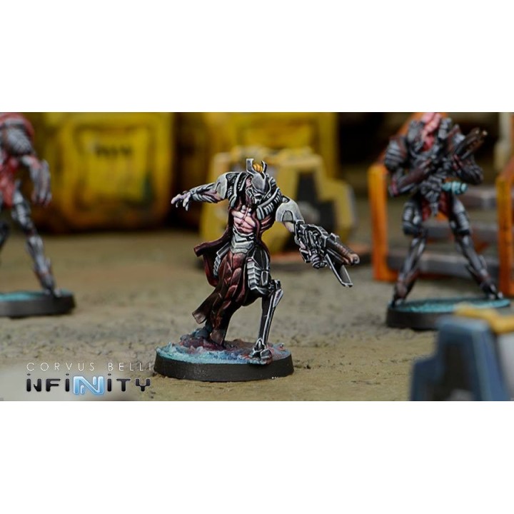 Figurine Infinity the Game (corvus Belli) - Nexus Operative (hacker)
