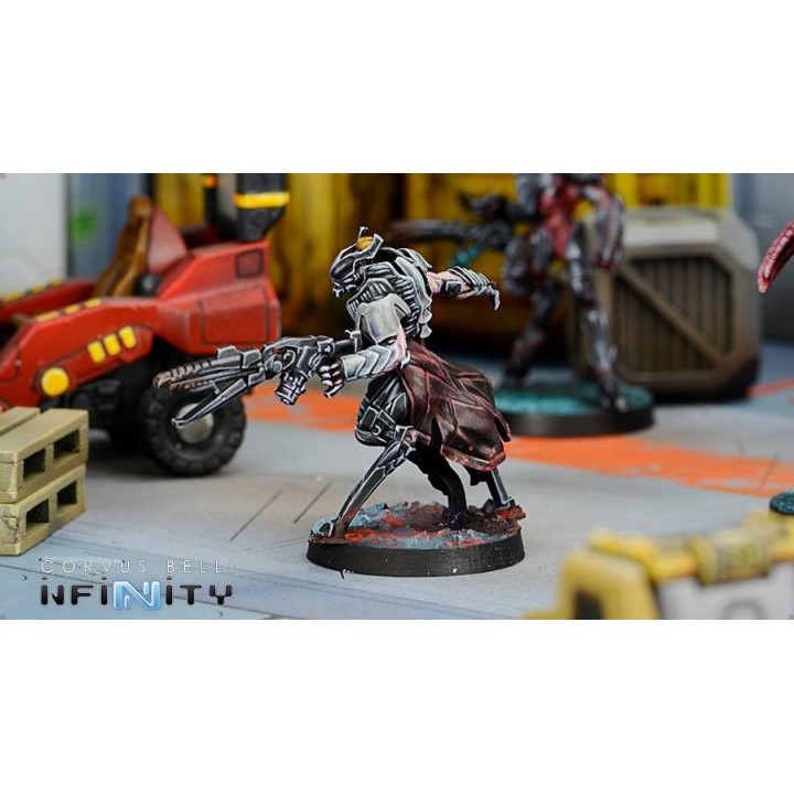Figurine Infinity the Game (corvus Belli) - Nexus Operative (hacker)