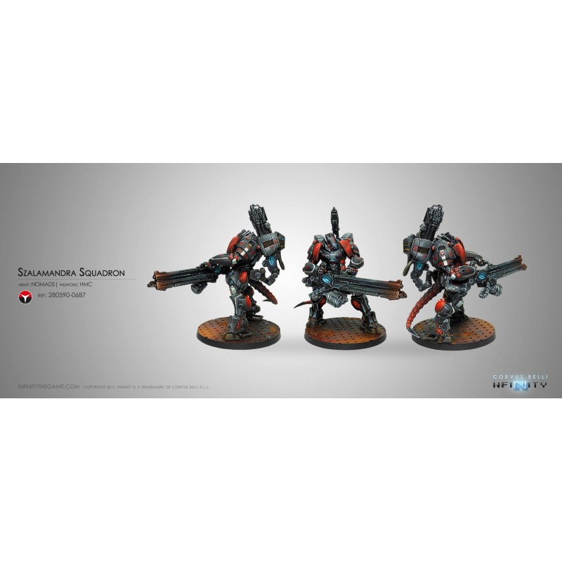 Figurine Infinity (corvus Belli) - Szalamandra Squadron 2017 Figurine Infinity (corvus Belli) - Szalamandra Squadron 2017