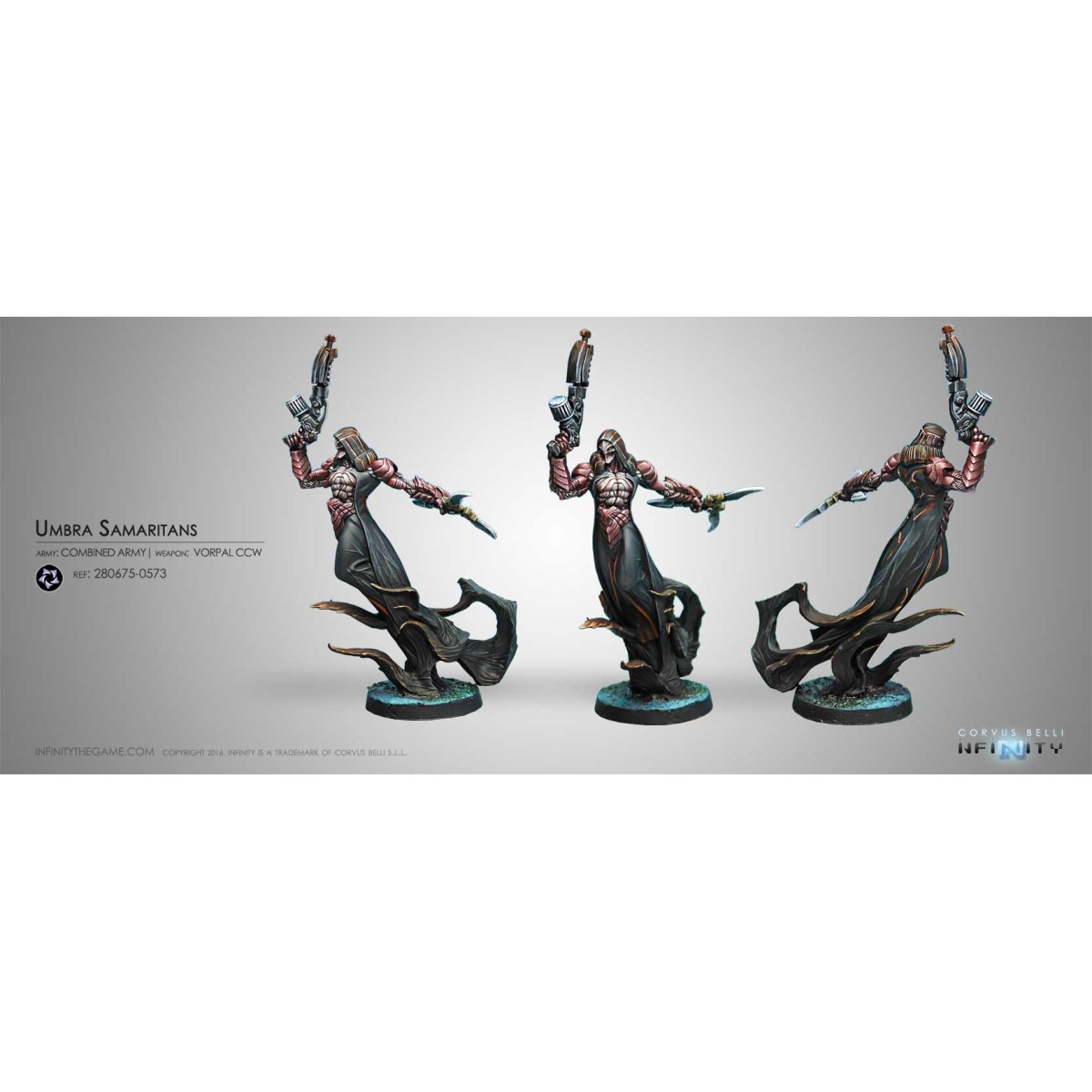 Figurine Infinity (Corvus Belli) - Umbra Samaritans (Fusil Combi Breaker)