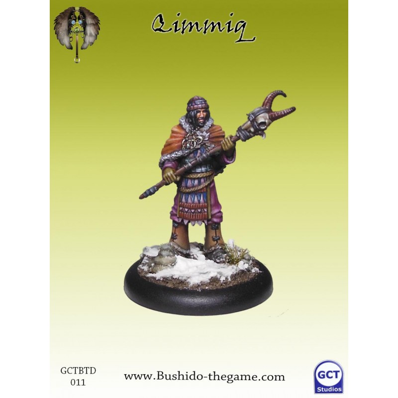 Figurine Bushido - Qimmiq (hill tribe shaman)