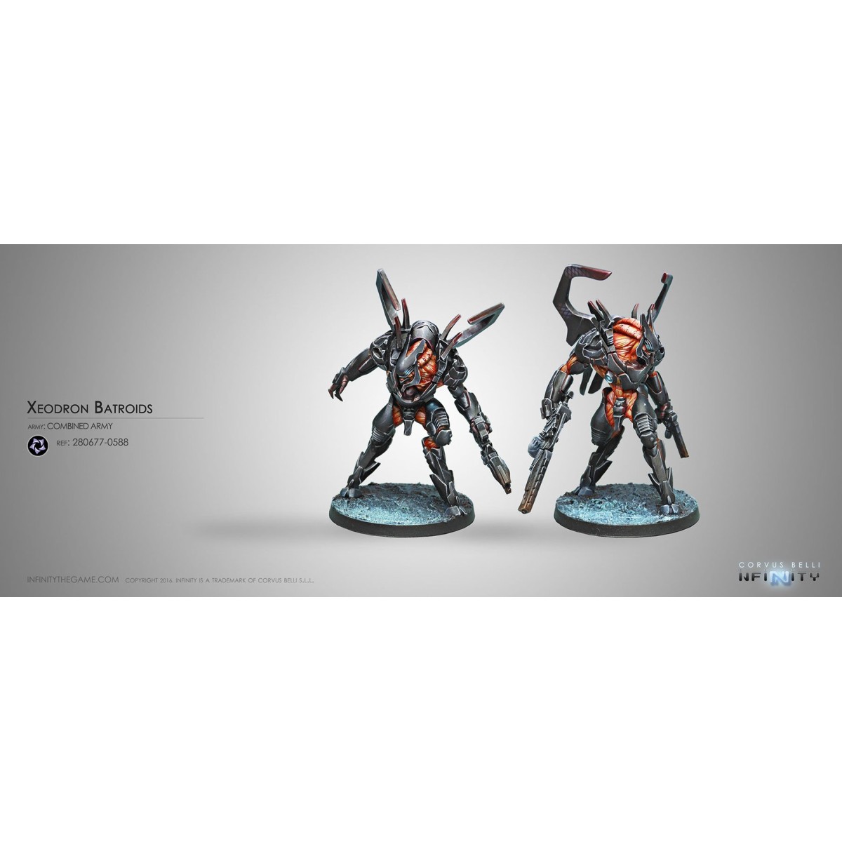 Infinity (Corvus Belli) - Xeodron Batroids