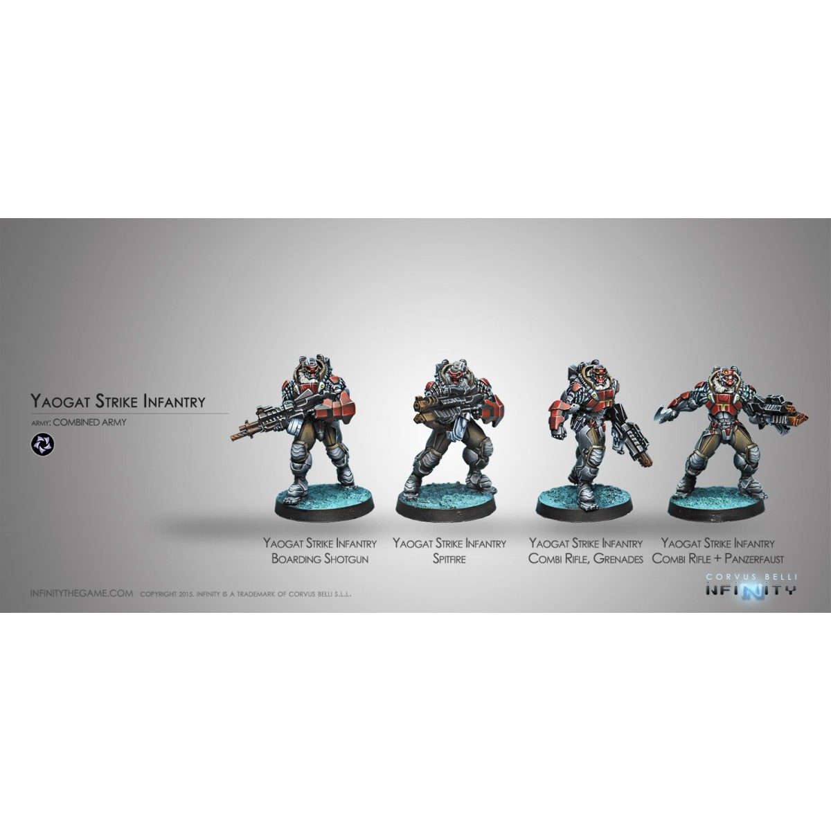 Infinity (Corvus Belli) - Yaogat Infanterie d'Assaut V2015