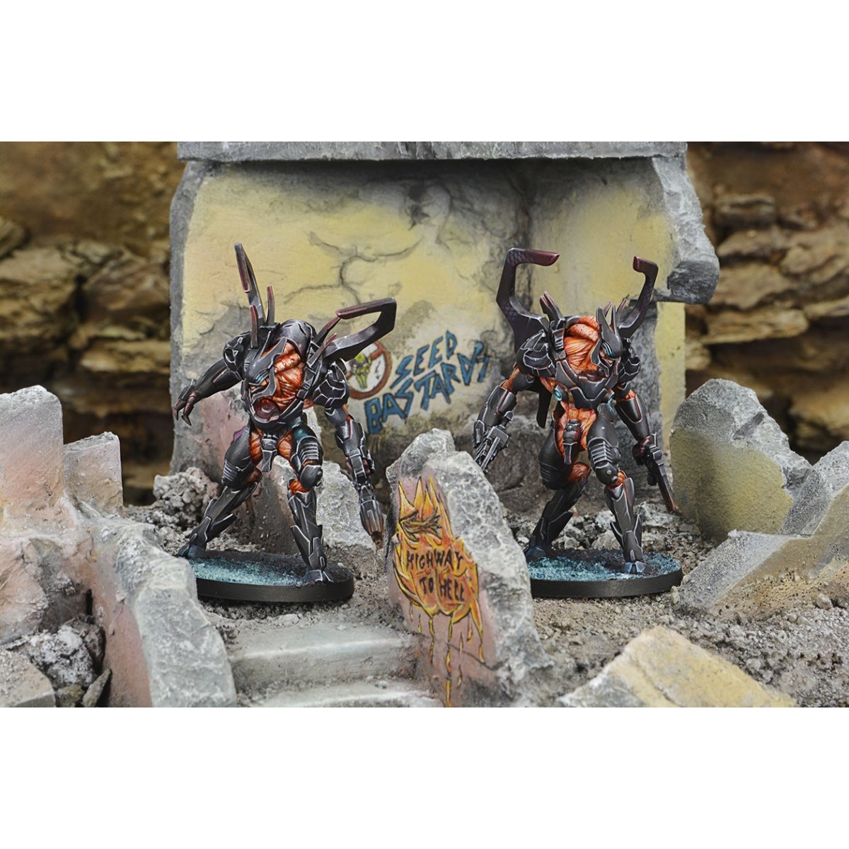 Infinity (Corvus Belli) - Xeodron Batroids