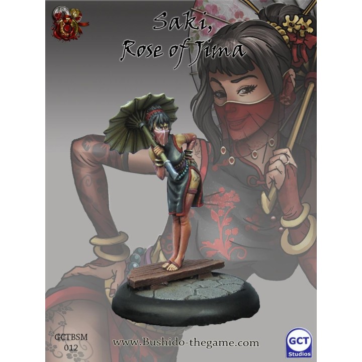 Figurine Bushido - Saki, Rose of Jima