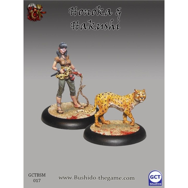 Bushido the Game - Honoka & Hakushi (Shatei with Leopard)