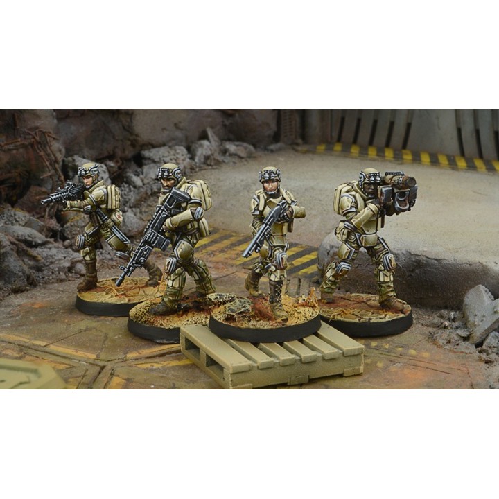 Infinity (Corvus Belli) - 5th Minutemen Regiment 'Ohio'