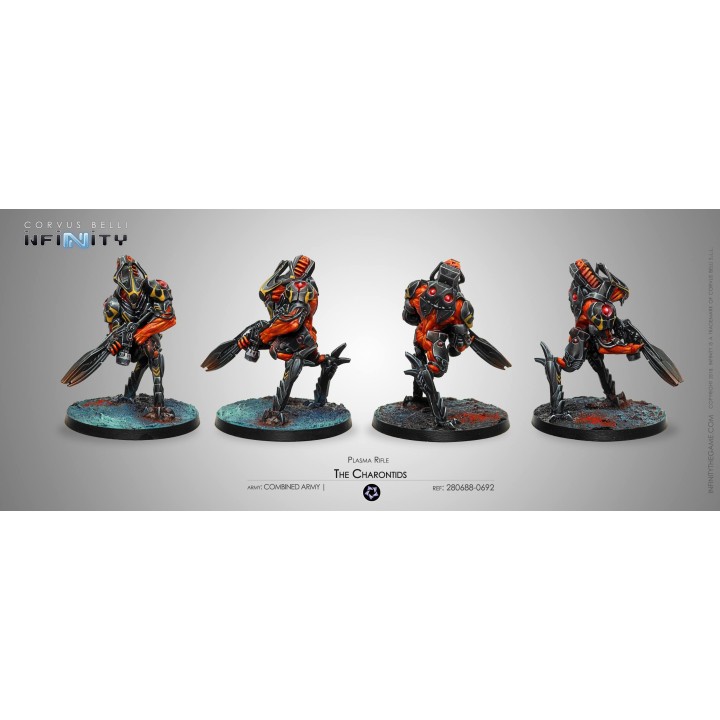 Infinity the game - The Charontids (Plasma Rifle)