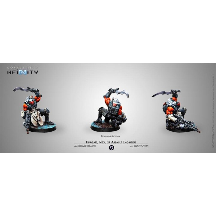 Infinity -  Kurgats, Reg. of Assault Engineers (Boarding Shotgun)