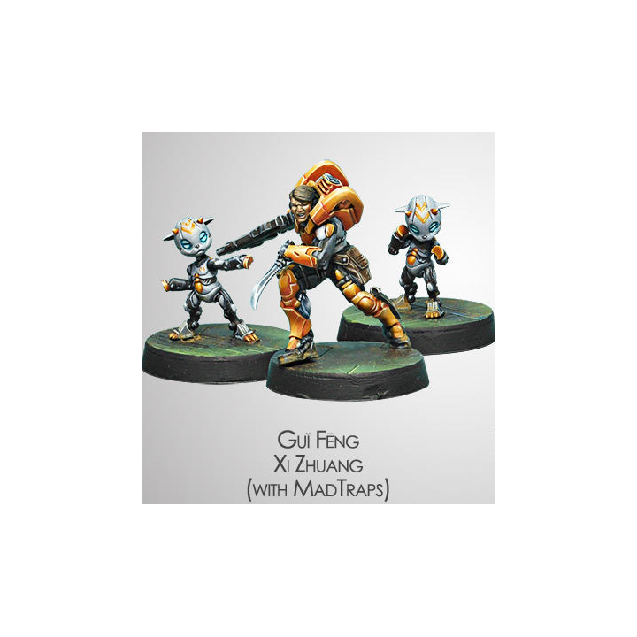 Figurine Infinity (Corvus Belli) - Dire Foes Gui Feng Xi Zhuang et Madtraps