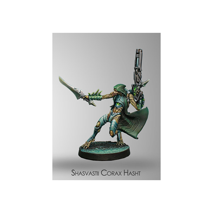 Figurine Infinity (Corvus Belli) - Dire Foes Corax Hasht