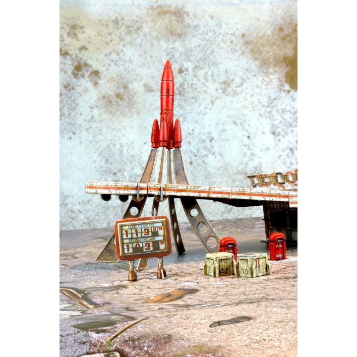 Fallout: Wasteland Warfare - Red Rocket Scenic Set