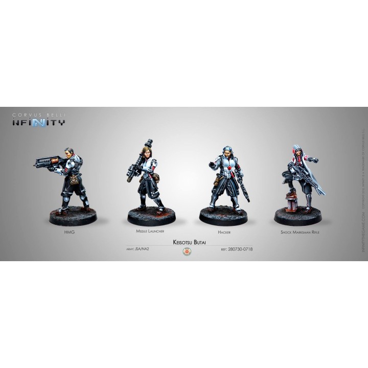 Infinity - Keisotsu Butai - Pack armes support