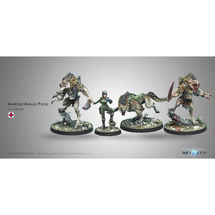 Infinity (Corvus Belli) - Antipode Assault Pack