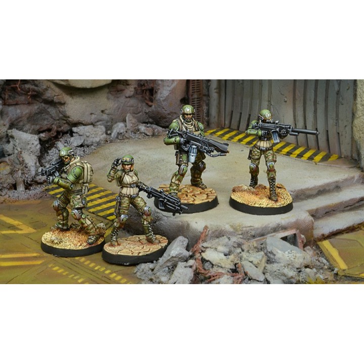 Infinity (Corvus Belli) - US Ariadna Grunts