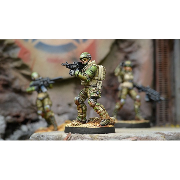 Infinity (Corvus Belli) - US Ariadna Grunts