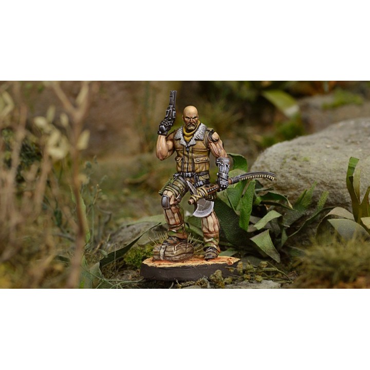 Infinity (Corvus Belli) - Roger Van Zant (Pistolet Lourd et Arme CC AP)