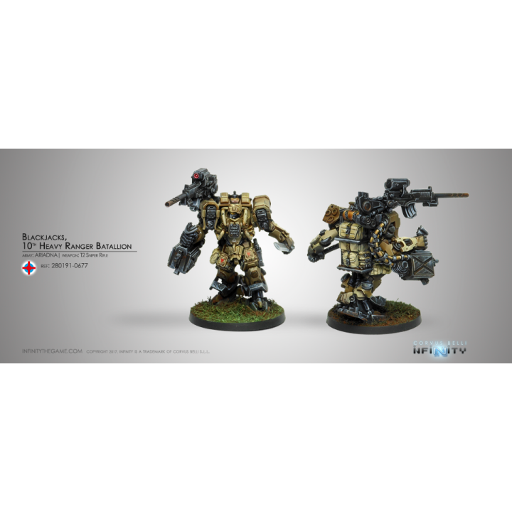 Infinity - Blackjacks 10th Heavy Ranger Bat. (T2 Sniper Rifle)