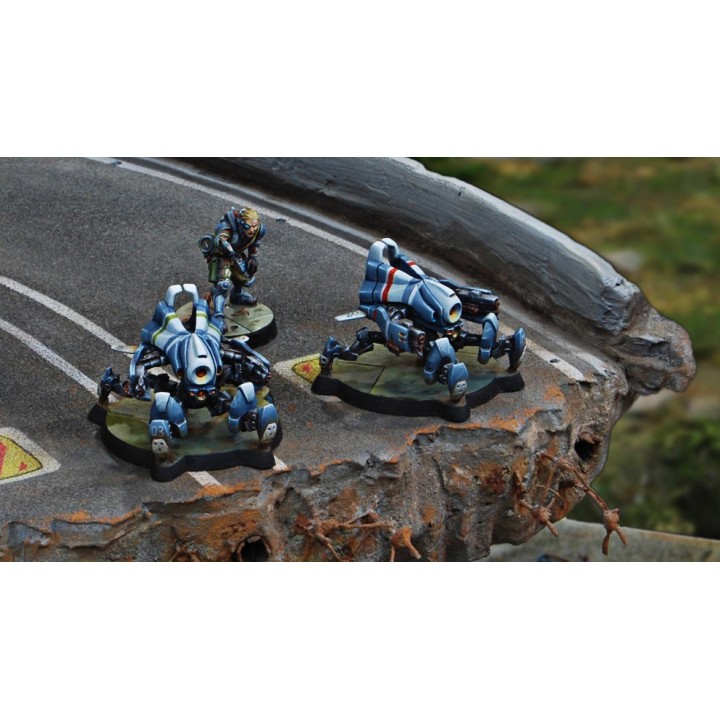 Infinity (Corvus Belli) - Armbots Bulleteer (Spitfire, Heavy Shotgun)