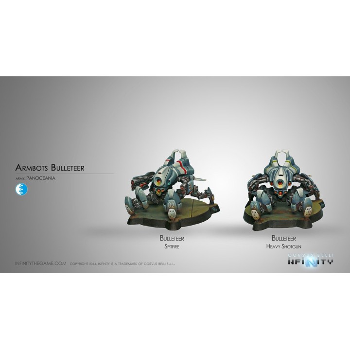 Infinity (Corvus Belli) - Armbots Bulleteer (Spitfire, Heavy Shotgun)