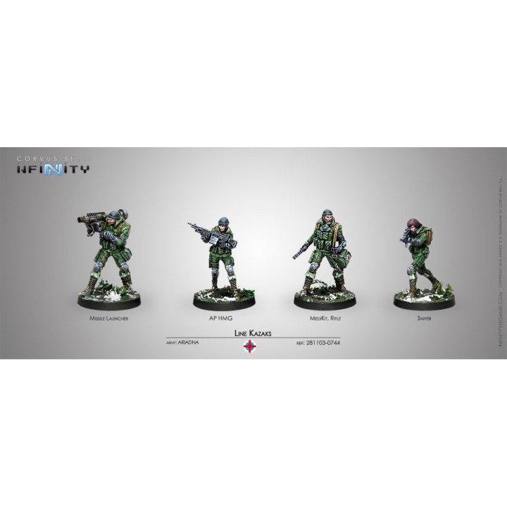 Infinity - Line Kazaks Support Weapons