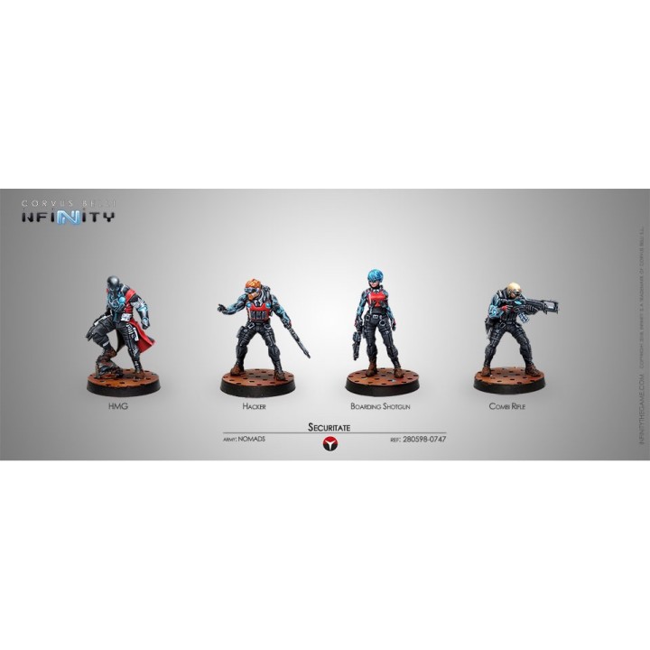Infinity - Securitate Support Weapons Pack