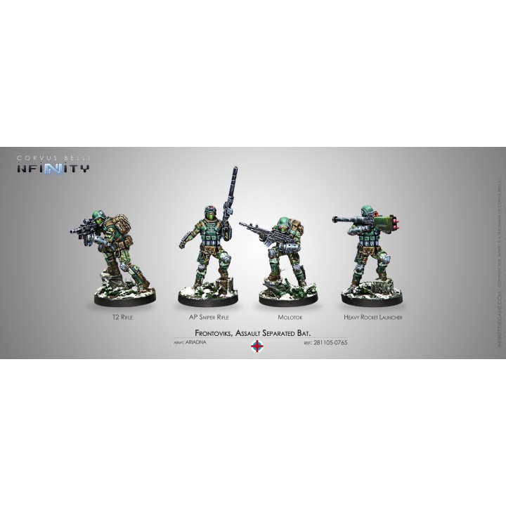 Infinity - Frontoviks, Assault Separated Bat.