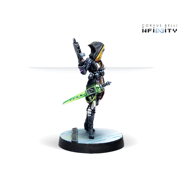 Figurine de Dart, Optimate Huntress pour Aleph - Infinity the Game