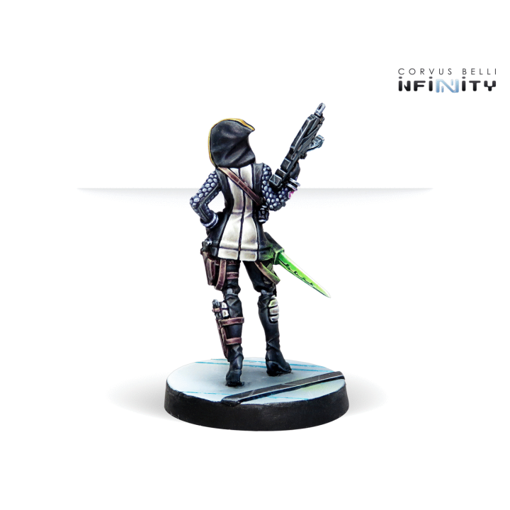 Figurine de Dart, Optimate Huntress pour Aleph - Infinity the Game