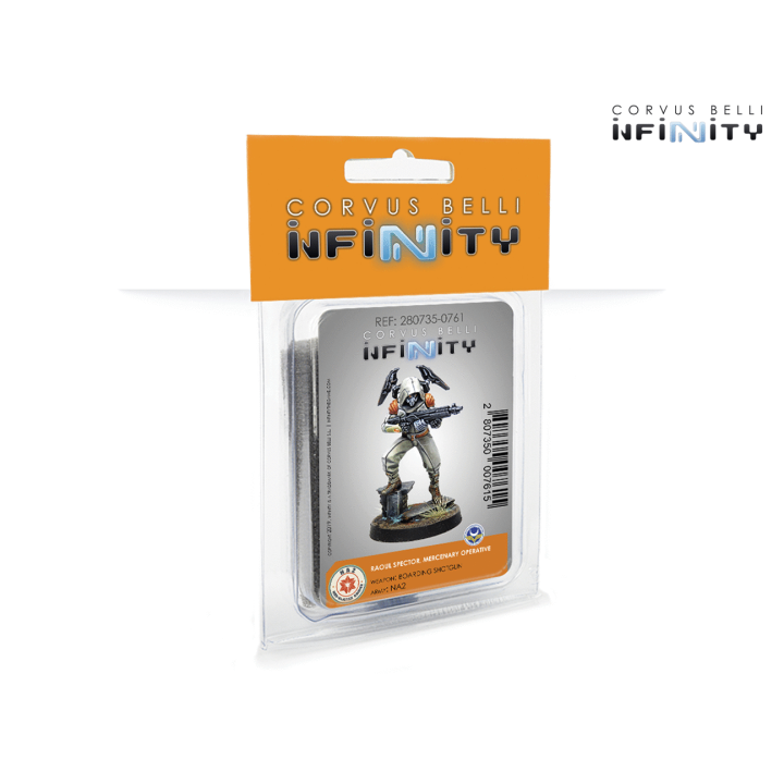Infinity - Raoul Spector, Mercenary Operative (Boarding Shotgun)