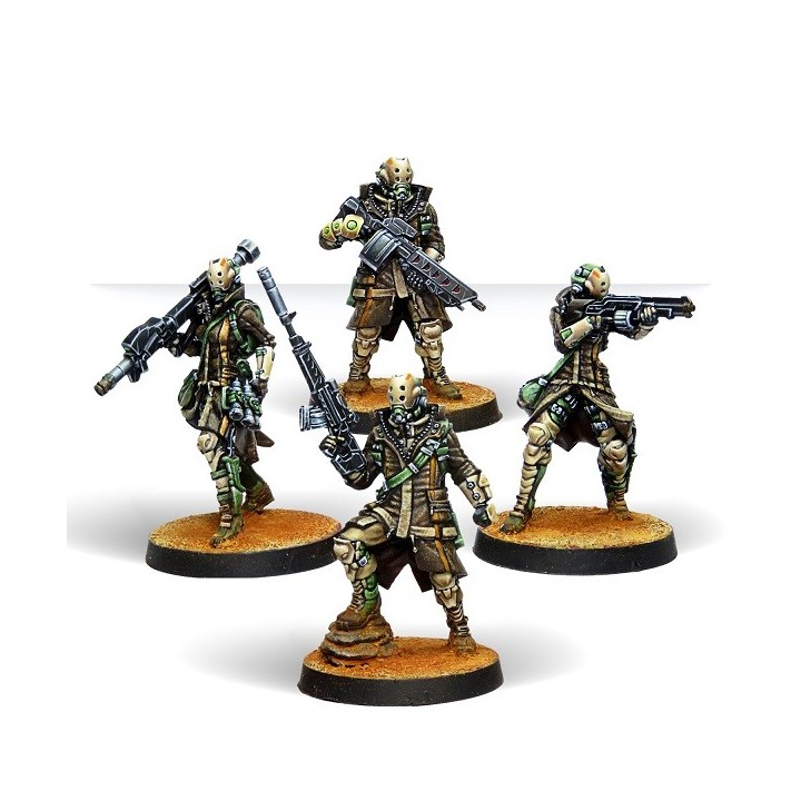 Infinity - Zhayedan Intervention Troops (Sniper, HMG, Missile Launcher, Medic Boarding Shotgun)