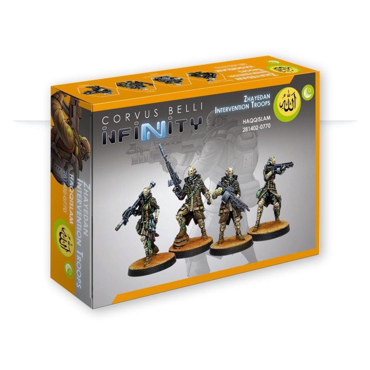 Infinity - Zhayedan Intervention Troops (Sniper, HMG, Missile Launcher, Medic Boarding Shotgun)