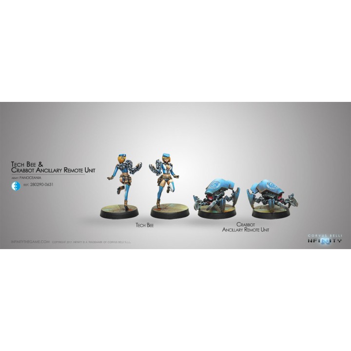 Infinity (Corvus Belli) - Tech Bee et Crabbot Ancillary Remote Unit