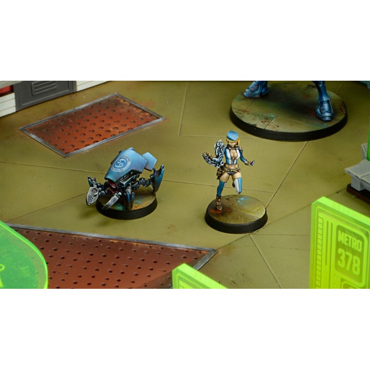 Infinity (Corvus Belli) - Tech Bee et Crabbot Ancillary Remote Unit
