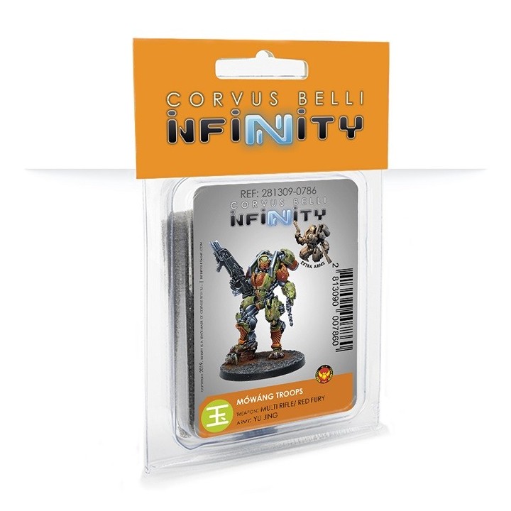 Infinity - Mowang Troops (MULTI Rifle/ Red Fury)
