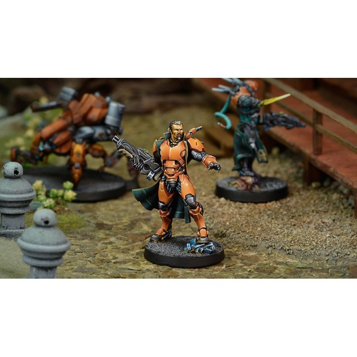 Infinity (Corvus Belli) - Sun Tze (Fusil d'abordage)