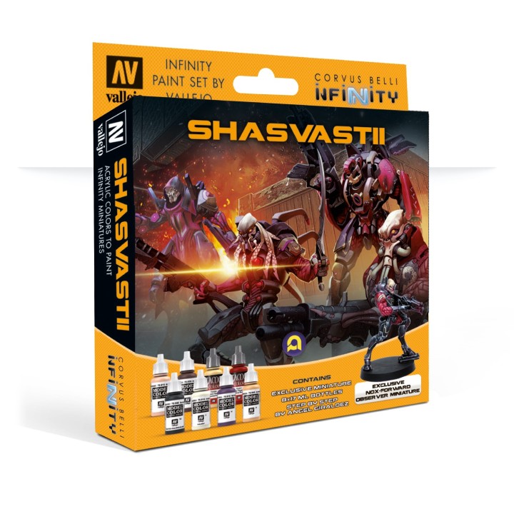 Vallejo - Model Color Set: Infinity Shasvastii Exclusive Miniature