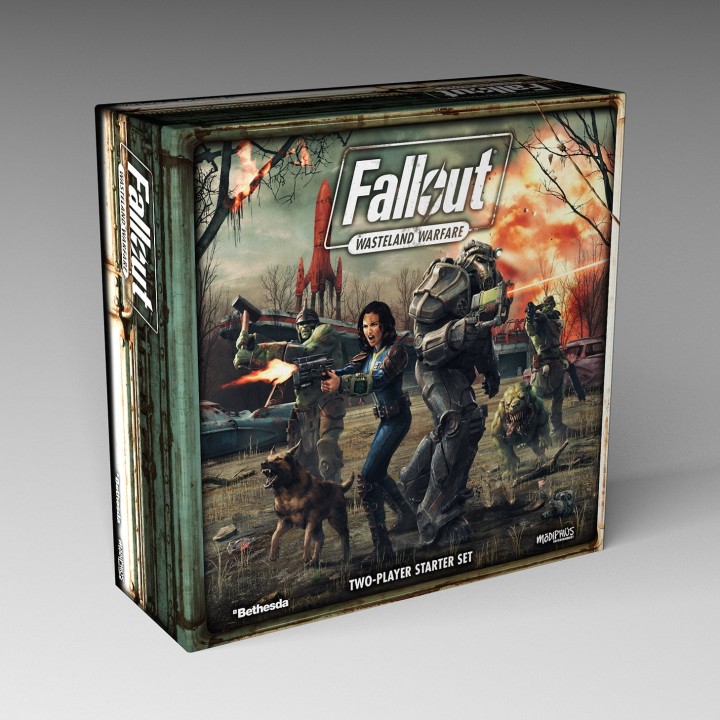 Fallout: Wasteland Warfare - Two Player Starter Set + Fig exclusive précommande