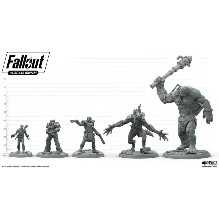 Fallout: Wasteland Warfare - Two Player Starter Set + Fig exclusive précommande