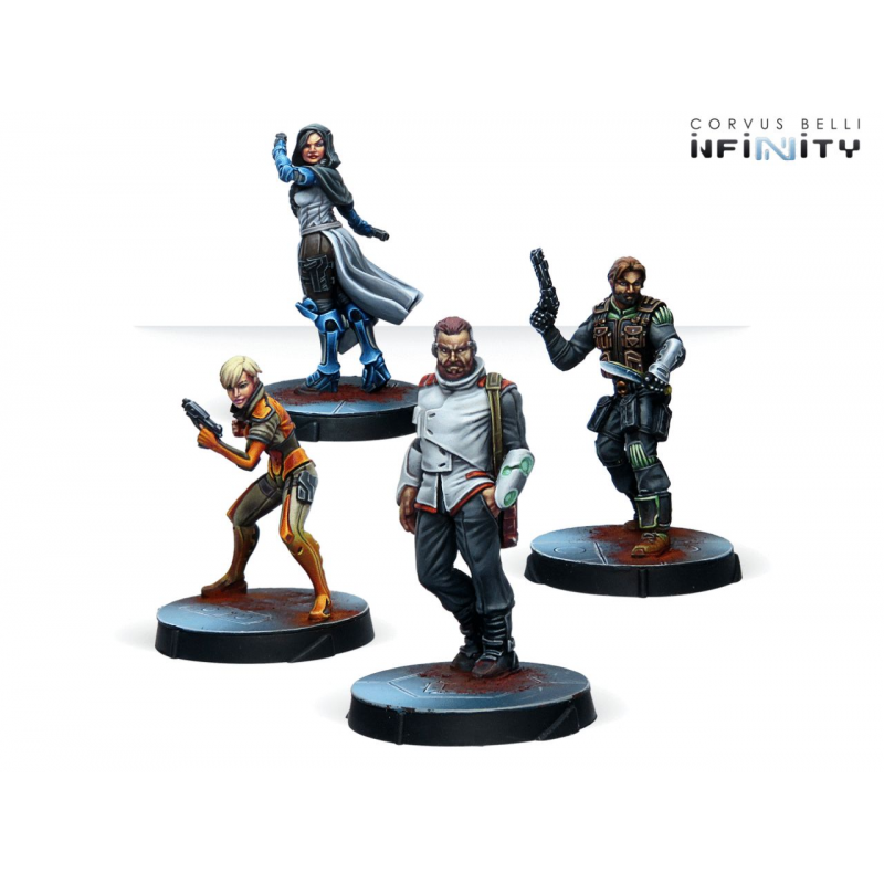 Infinity - Agents of the Human Sphere - RPG Characters set