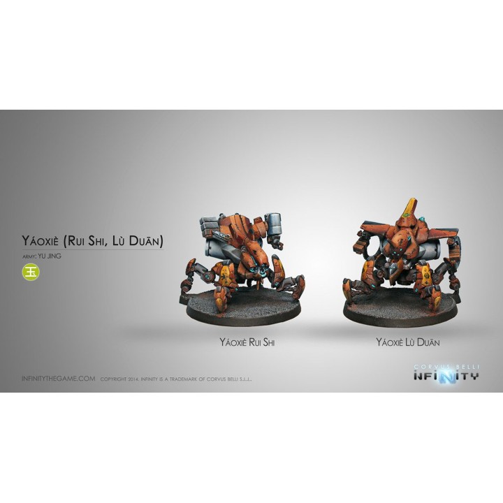 Infinity (Corvus Belli) - Yaoxie Remotes (Lu Duan / Rui Shi)